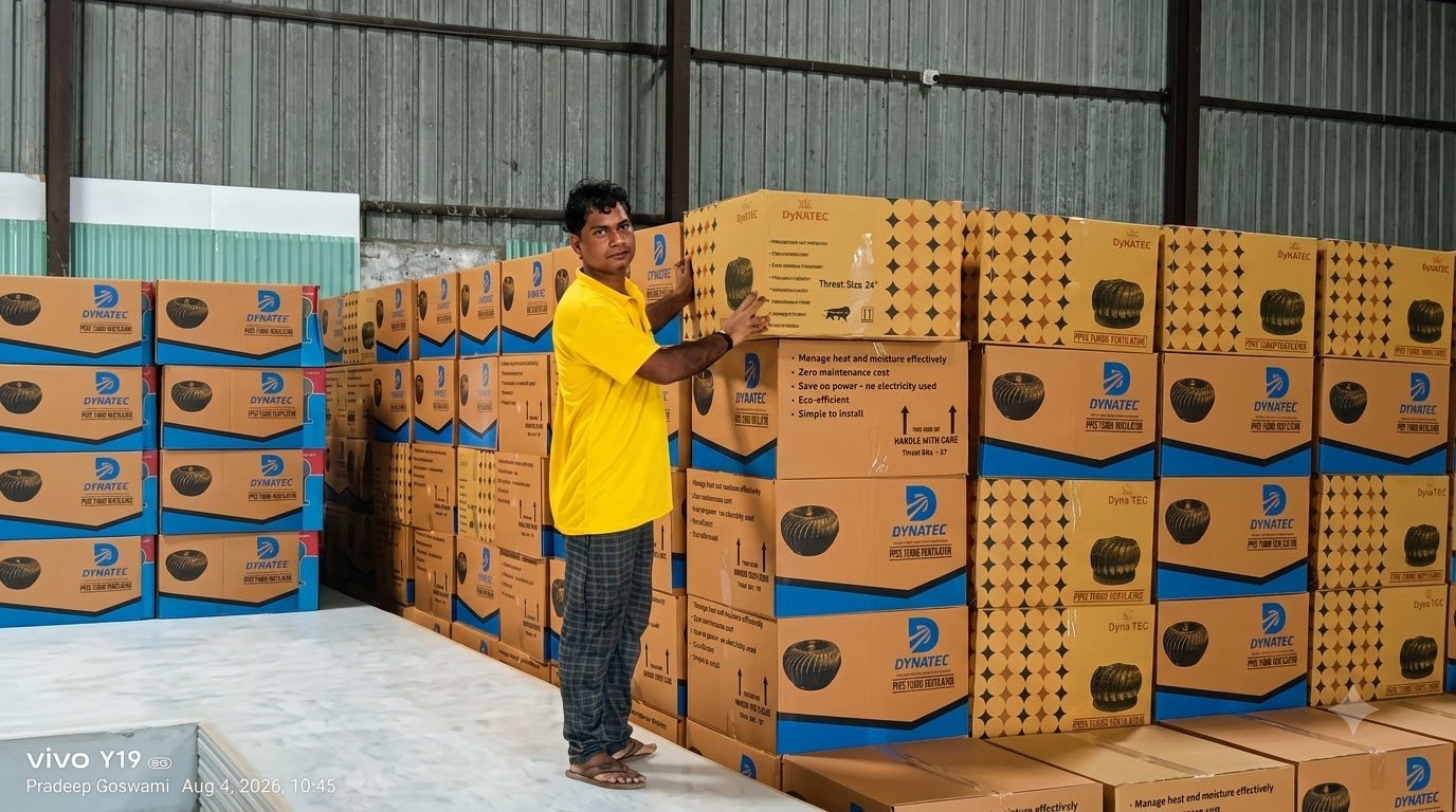 Dynatec warehouse activity